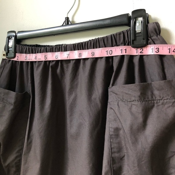 SILENCE AND NOISE Women’s Dark Brown Bubble Hem Mini Skirt Asymmetrical Size S - Picture 9 of 10